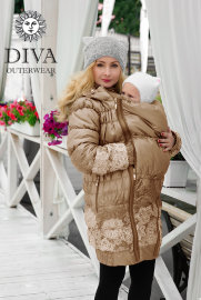 Слингокуртка зимняя Diva Outerwear Moka